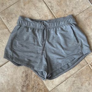 Grey Lululemon Inner Glow Shorts